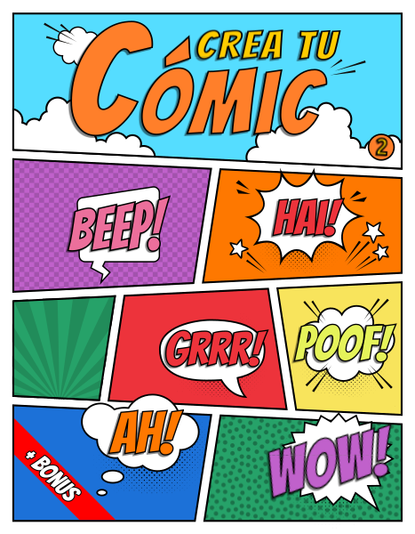 portada del cuaderno de cómics 2