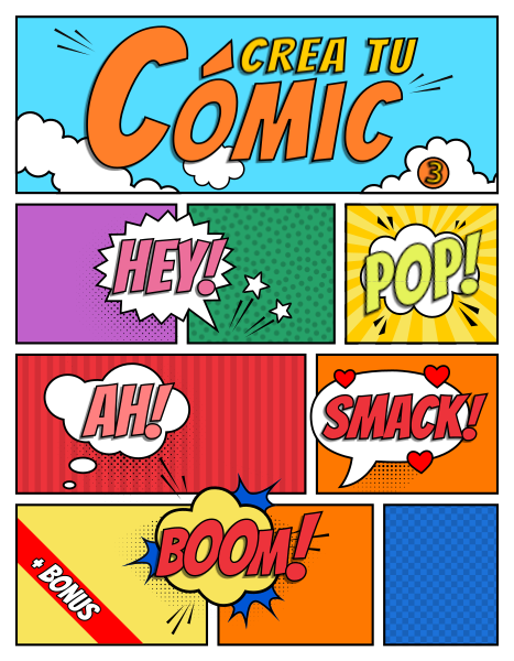 portada del cuaderno de cómics 3